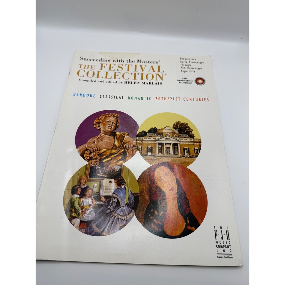 Succeeding with Masters The Festival Collection Preparatory Piano Helen Marlais